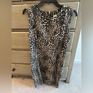 Calvin Klein Animal Print Dress